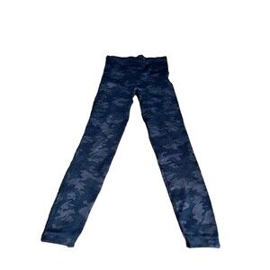 Spanx Look At Me Now Seamless Womens Camo High Waisted Leggings Size Small